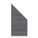 Vorschaubild TraumGarten System WPC Platinum XL Zaun-Anschluss-Set
