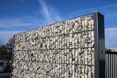 Kraus Gabionen Pfostenset - Seitenelemente - zum Einbetonieren 100mm - Anthrazit - 1540 mm Kraus Gabionen Pfostenset - Seitenelemente - zum Einbetonieren 100mm - Anthrazit - 1540 mmZubehörbild