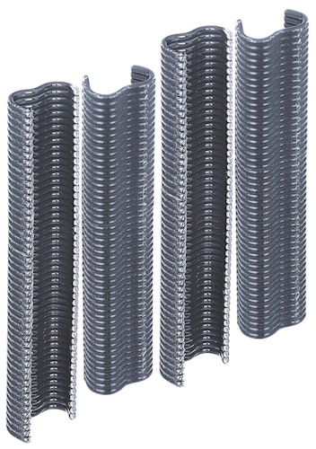 Alberts® Drahtklammer, SB, anth kst-beschichtet, Breite 22 mm, verpackt à 200 St. 531010