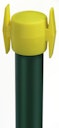 Vorschaubild Alberts® Wäschepfahl mit Kreuzkopf, zinkph., grün kst-beschichtet, Rohrlänge 2000 mm 611651