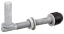 Vorschaubild Alberts® Kloben z.Durchschrauben,ein Paar,feuerverz.,Dornst.⌀13mm,Länge 120mm,Gew.M12 