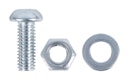 Vorschaubild Alberts® Zubehör-Set Conceptor®,25 Linsenkopfschrauben+Muttern+Unterlegscheiben/Blister 430313