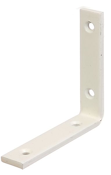 Alberts® Balkenwinkel weiß beschichtet 100x100x20 mm