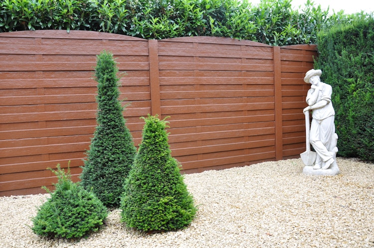 ORIGI WALLS™ Beton Sichtschutz Bogen ELEGANT 395/495 x 2000 mm 