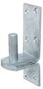Vorschaubild Alberts® Kloben ⌀20 mm auf Platte 189x60 mm feuervz.
