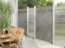 Vorschaubild TraumGarten SYSTEM Designgitter LINEA Edelstahl