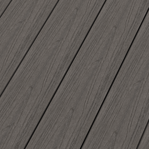 NewTechWood Deluxe WPC-Terrassendiele Hohlkammer Silver Gray  23 x 138 mm