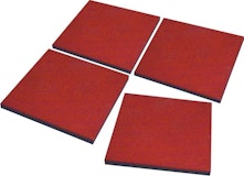 T&J Fallschutzplatten 50 x 50 x 2,5 cm rotbraun T&J Fallschutzplatten 50 x 50 x 2,5 cm rotbraunZubehörbild