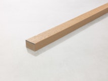 Millboard® Abschlussprofil Square eckig flexibel Golden Oak 2400 x 50 x 32 mm Millboard® Abschlussprofil Square eckig flexibel Golden Oak 2400 x 50 x 32 mmZubehörbild