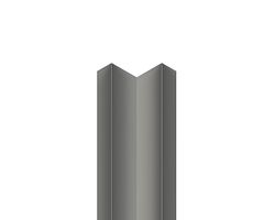 OSMO Fassade Inneneckprofil 2 300cm RAL 9006 pulverlackbeschichtet VE 1 Stk.