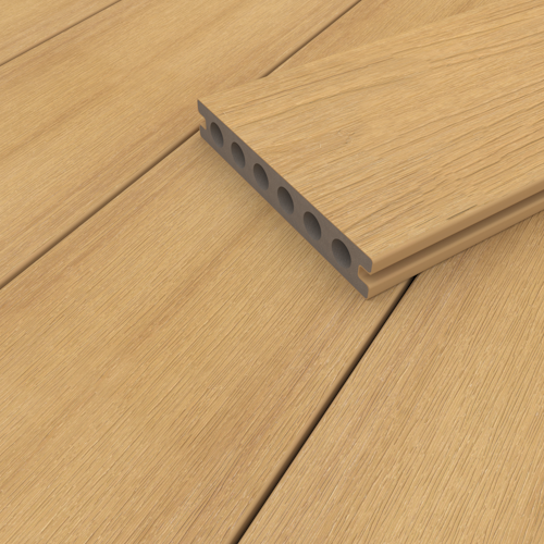 NewTechWood Deluxe WPC-Terrassendiele Hohlkammer Red Cedar  23 x 138 mm