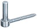 Vorschaubild Alberts® Kloben ⌀13 mm z.Einschrauben Edelstahl L:155 mm Gew-L: 65 mm