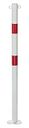 Vorschaubild Alberts® Absperrpf. Standard SK fvz.,weiß,2 rote Ringe, Aufschr.,Pf.⌀76 mm 782931