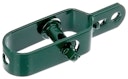 Vorschaubild Alberts® Drahtspanner mit Stahlnuss, verzinkt, grün Kst.b., Gesamtlänge 100 mm, Größe 2 610692