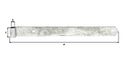 Vorschaubild Alberts® Ladenband 500x45 mm ⌀16 mm feuervz.