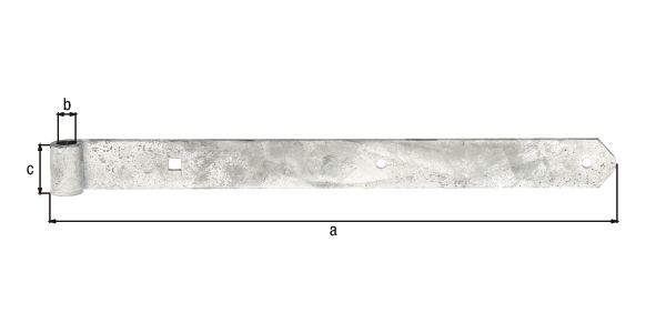 Alberts® Ladenband 500x45 mm ⌀16 mm feuervz.
