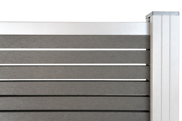 T&J HÖRVIG-Serie BPC Steckzaun-Set 180 x 178 cm, inkl. Start-& Abschluss