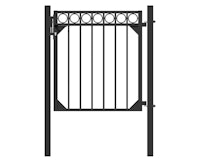 Alberts® Zaunsystem Circle Einzeltor - ohne Torpfosten Alberts® Zaunsystem Circle Einzeltor - ohne TorpfostenZubehörbild