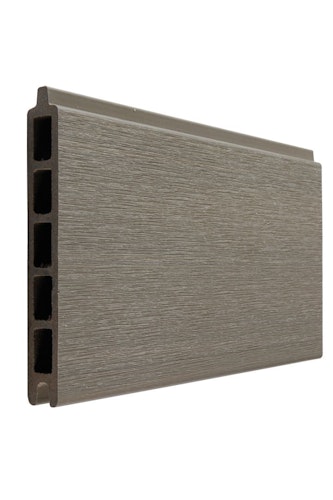 HANDMUSTER Fiberdeck Boston WPC Sichtschutz Premium