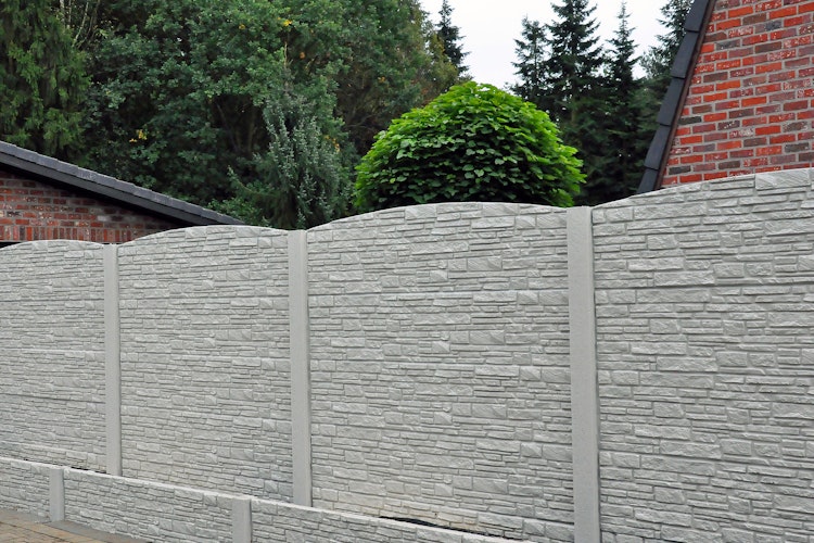 ORIGI WALLS™ Beton Sichtschutz RUSTIQUE 395 x 2000 mm 