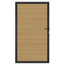 Vorschaubild NewTechWood Portland WPC Einzeltor 1000 x 1800 mm