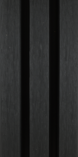 HANDMUSTER Fiberdeck Fassadenprofil WEO 35 Ebony Black