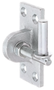 Vorschaubild Alberts® Kloben zum Anschrauben, verstellbar, galvanisch verzinkt dickschichtpassiviert.Dorn⌀13mm,Platte BxH45x105mm,Gewinde:M12 318239