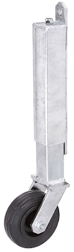 Alberts® Torlaufrolle f.schwere und breite Tore,b.70kg Torgew.,fvz.z.Anschrauben,R⌀100mm 