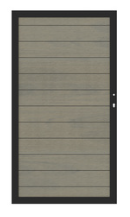 TraumGarten System WPC Platinum Universal-Einzeltor 98 x 180 cm