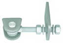 Vorschaubild Alberts® Torband f.180° Öffn,kurz,Schrauben,etc.fvz.,Bolzen,etc.VA,z.Anschweißen,M24,VE4