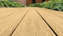 Vorschaubild Fiberdeck Vintage WPC-Terrassendiele Bi-Color Lunar Grey/Cedar massiv 23 x 210 mm