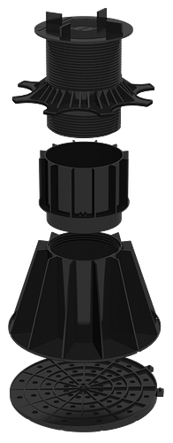 Nivo Verlängerungsstück 60mm für Bodenträger  (10 St.)