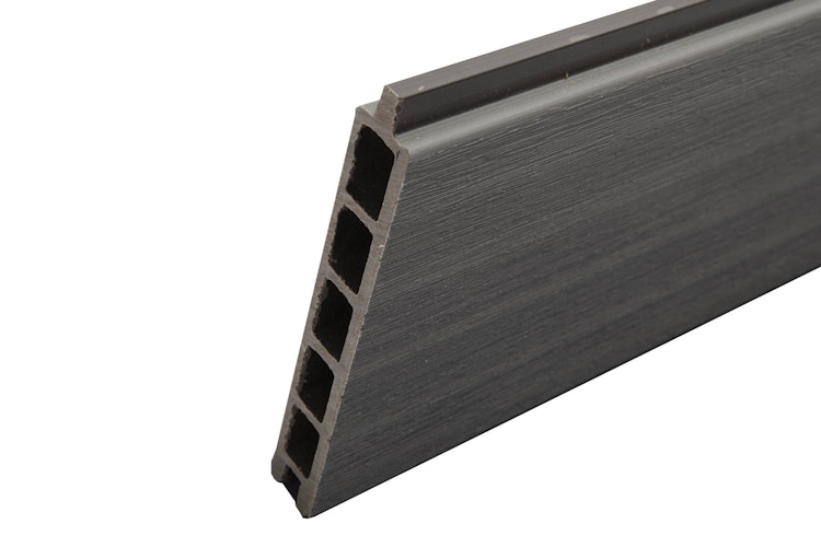 dz Alu Steckzaunelement VIDUAL Comp-Co WPC 140 für Dekorelement & Pfosten 72/72 mm