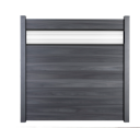 Vorschaubild GroJa Solid Stecksystem Bausatz Quadratisch inkl. Glas-Designeinsatz 30cm