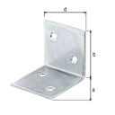 Vorschaubild Alberts® Breitwinkel, sendzimirverzinkt, TxHxB 40x40x40 mm 332655