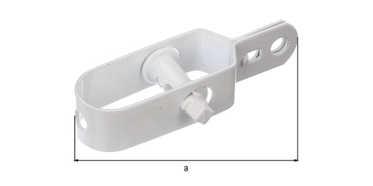 Alberts® Drahtspanner, verzinkt, weiß Kst.b., Gesamtlänge 115 mm 611279