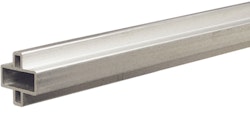 Gotland-Serie WPC-Steckzaunsystem Design-Zwischenleiste,  20 x 10 x 1795 mm