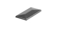 Vorschaubild dz Aluminium-Abdeckkappe mit Überstand für Pfosten 60 x40 mm mit Profilschiene