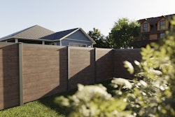 dz Alu Steckzaunelement VIDUAL Snap 140 für Pfosten 90/90 mm