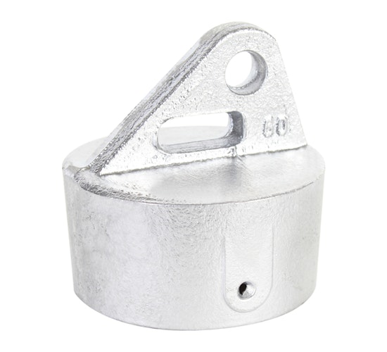Alberts® Strebenkappe, Aluminium, für Pfosten ⌀60 mm 655037