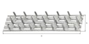 Vorschaubild Alberts® Nagelplatte zum Einschlagen  102x25 mm