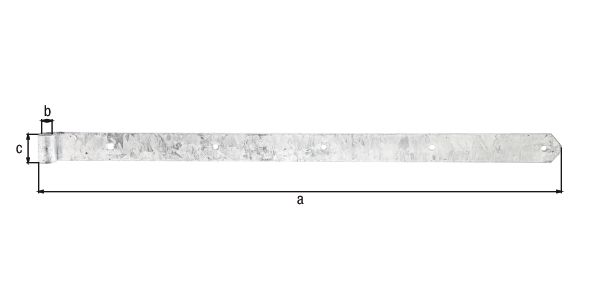 Alberts® Ladenband 800x45 mm ⌀16 mm feuervz.