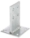 Vorschaubild Alberts® T-Pfostenträger mit Steg 130x100mm