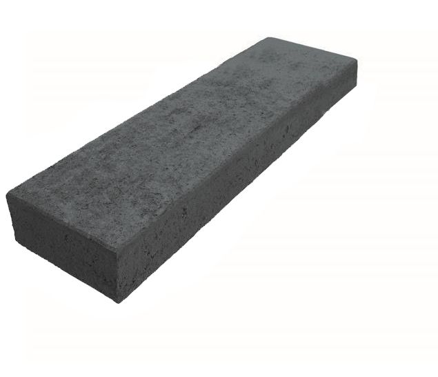 Diephaus Blockstufe ANTHRAZIT 125/35/15 CM PE2