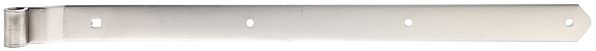 Alberts® Ladenband gekröpft 704x45 mm ⌀16 mm Edelstahl