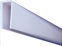 Vorschaubild T&J LIGHTLINE Steckzaunsystem U-Abschluss-/Rahmenprofil 1800 mm