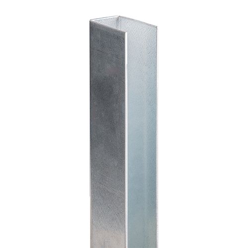 Alberts® Pfostenverstärkung Arnold für 60 x 40 mm,sendzimirverzinkt,LxBxH:1250x55x35mm 611743