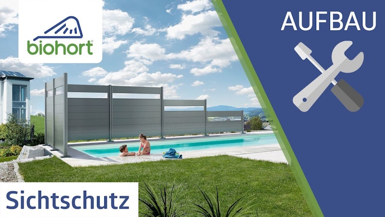 Biohort Wandpaneele für Sichtschutz Biohort Wandpaneele für Sichtschutz