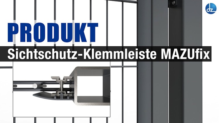 dz MAZUfix Klemmleisten-Set für Doppeltore 8/6/8 dz MAZUfix Klemmleisten-Set für Doppeltore 8/6/8
