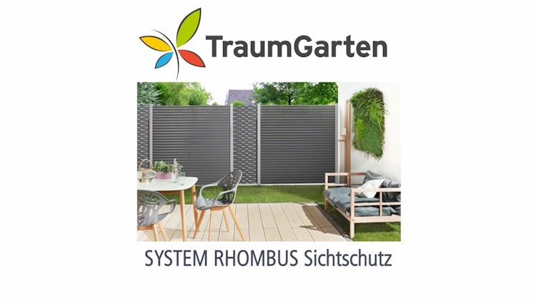 TraumGarten System Rhombus 600 x 1800 mm TraumGarten System Rhombus 600 x 1800 mm